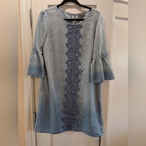 Luxology Chambray Dress,10